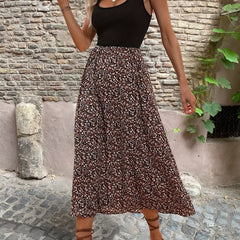Floral Print Sleeveless Dress for Spring & Summer