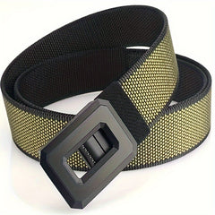 Hollow Rotating Alloy Buckle Double Sided Casual Strap