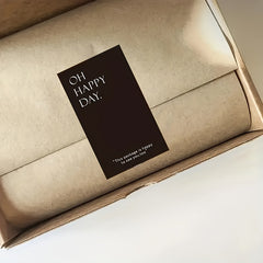 40pcs Large Self-Adhesive Gift Packaging Labels in Two Styles
