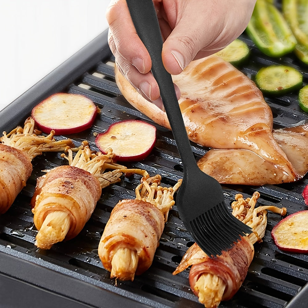 2 piece Set High Temp Silicone Brush BBQ Tool Halloween Party Camping B