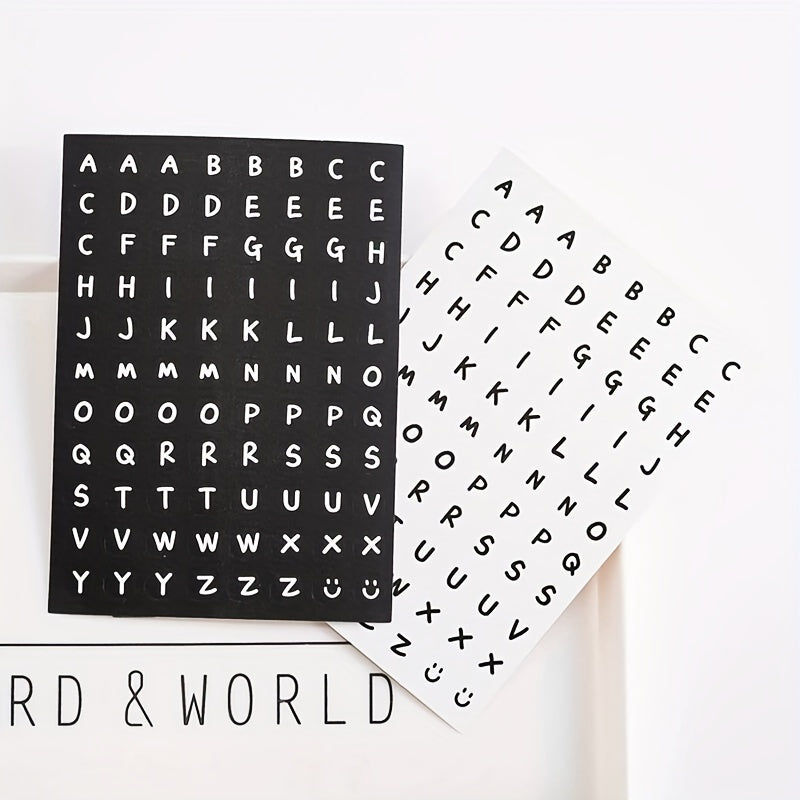 Cartoon & English Letter Stickers for Labeling