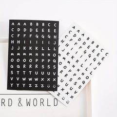 Cartoon & English Letter Stickers for Labeling