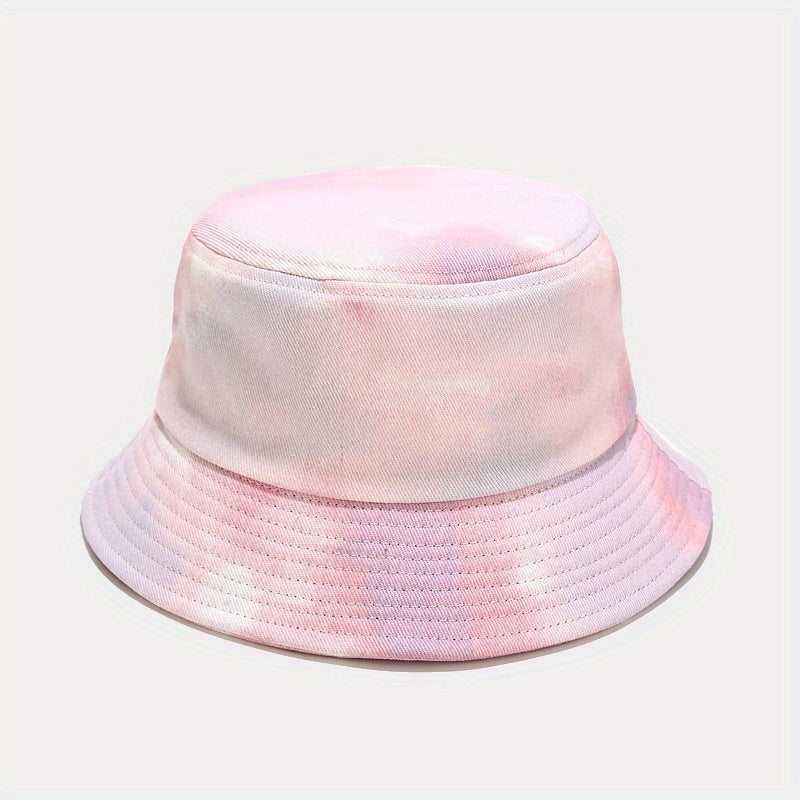 Tie Dye Bucket Hat Hip Hop Unisex Fisherman Cap