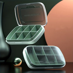 Large Capacity Medicine Box with Frosted Cover - Travel and Camping