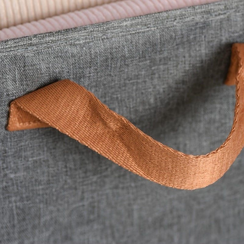 Household Wardrobe Organizer Fabric Folding Clothes Storage Box