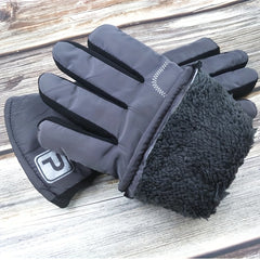 Men's Winter Thick Warm Non-slip Gloves Plus Velvet Large Size