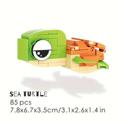 Mini Animal Building Blocks - Compatible with Multiple Scenes