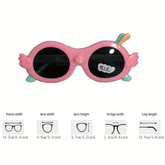 Bird Frame Sun Protection Sunglasses for Kids