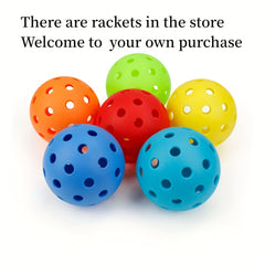 6pcs 40 Hole Pickleball Balls for Competition