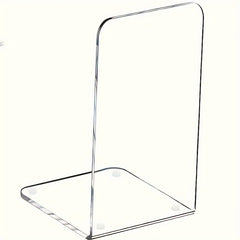 Transparent Plastic Bookend Desktop Book Stand School Home And Office Book Stand
