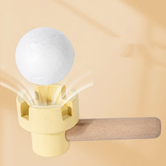 Wooden Balloon Blowing Toy for Kids Sensory Training Exercise