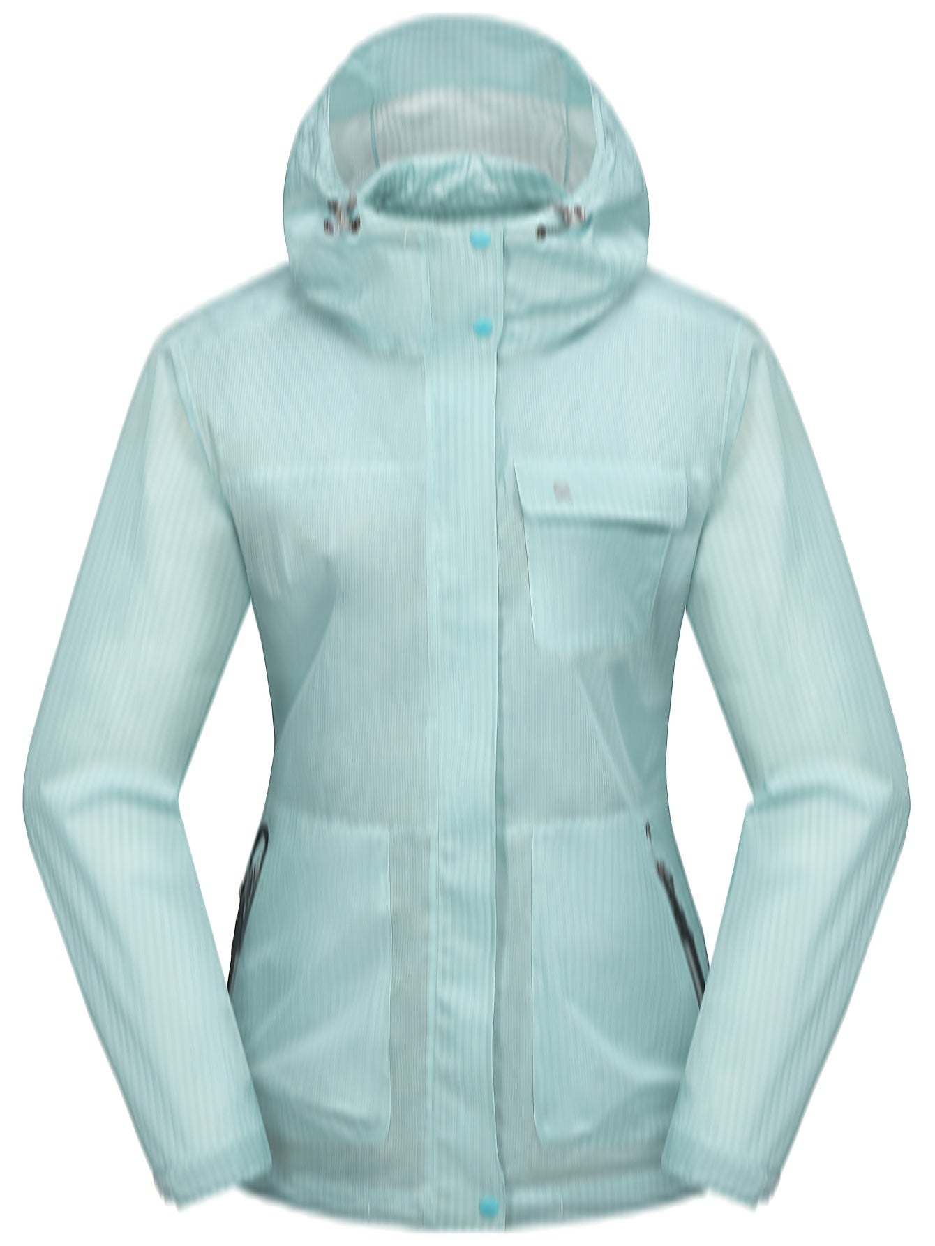 Women's Lightweight Hooded Jacket Long Sleeve Thermal Sports Coat