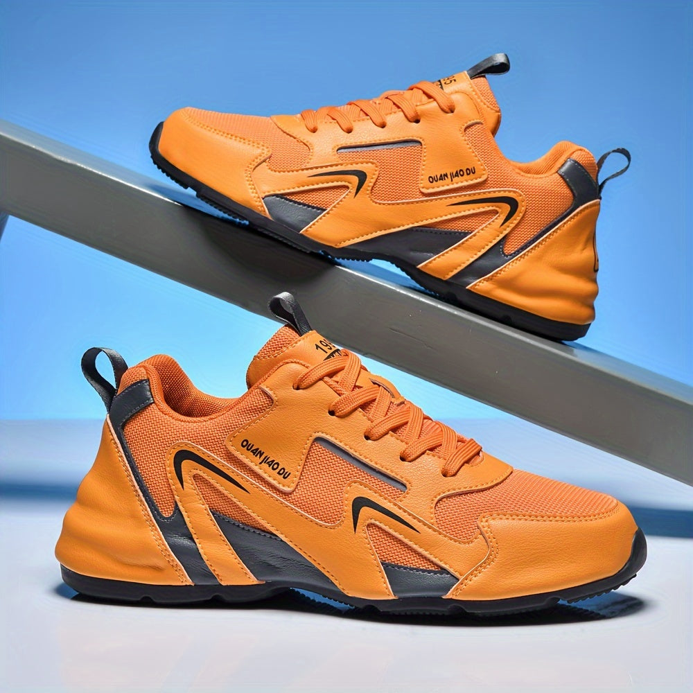 Men's Low Top Basketball Shoes Non Slip Lace Up Durable Sneakers
