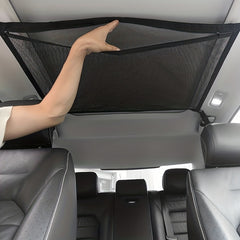 SUV Car Ceiling Storage Net Pocket Interior Cargo Net Mesh Bag