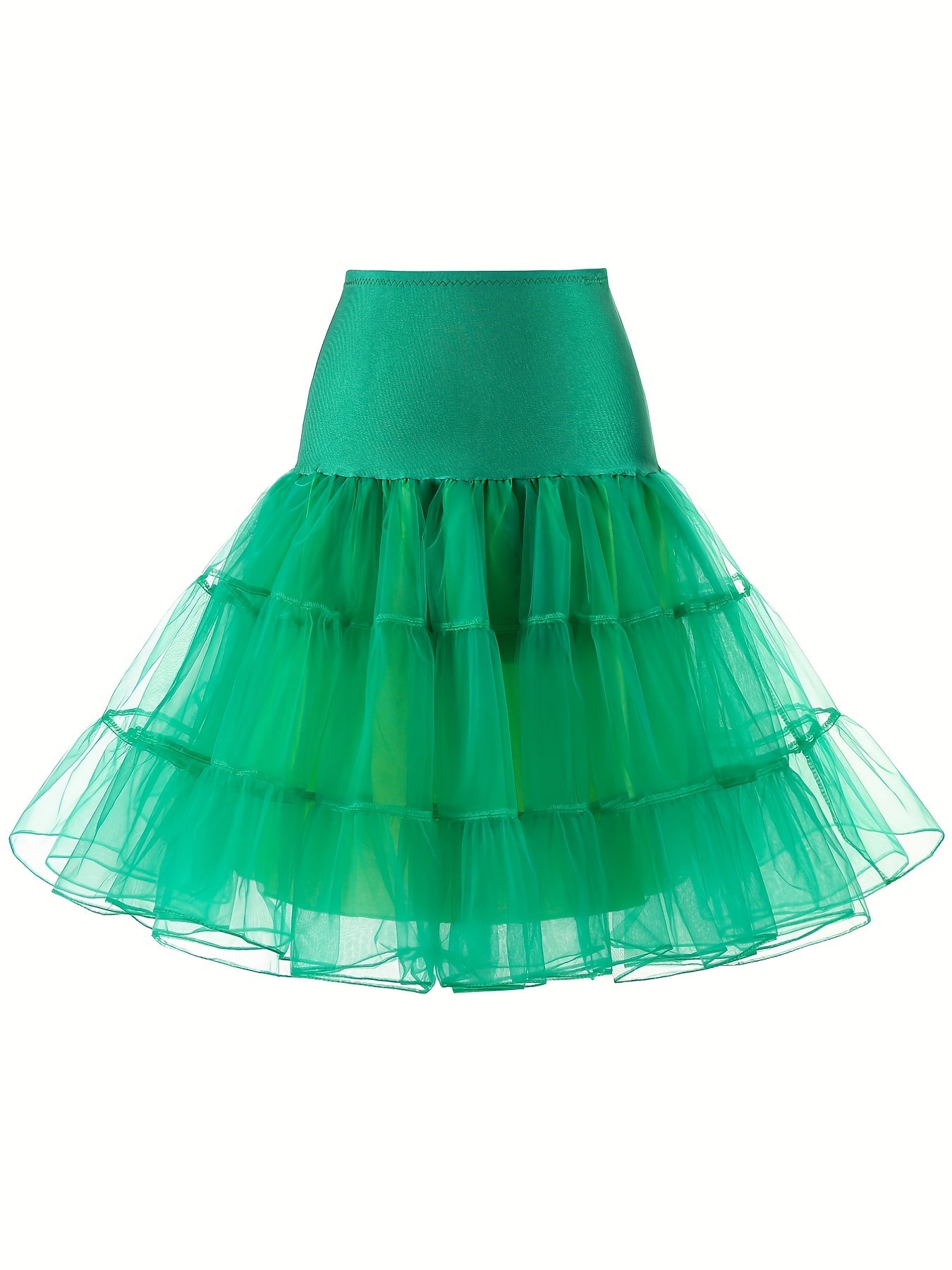 Solid Tutu Skirt for Ballet Party