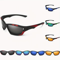Wrap Around Sunglasses Tinted Sports Glasses UV400