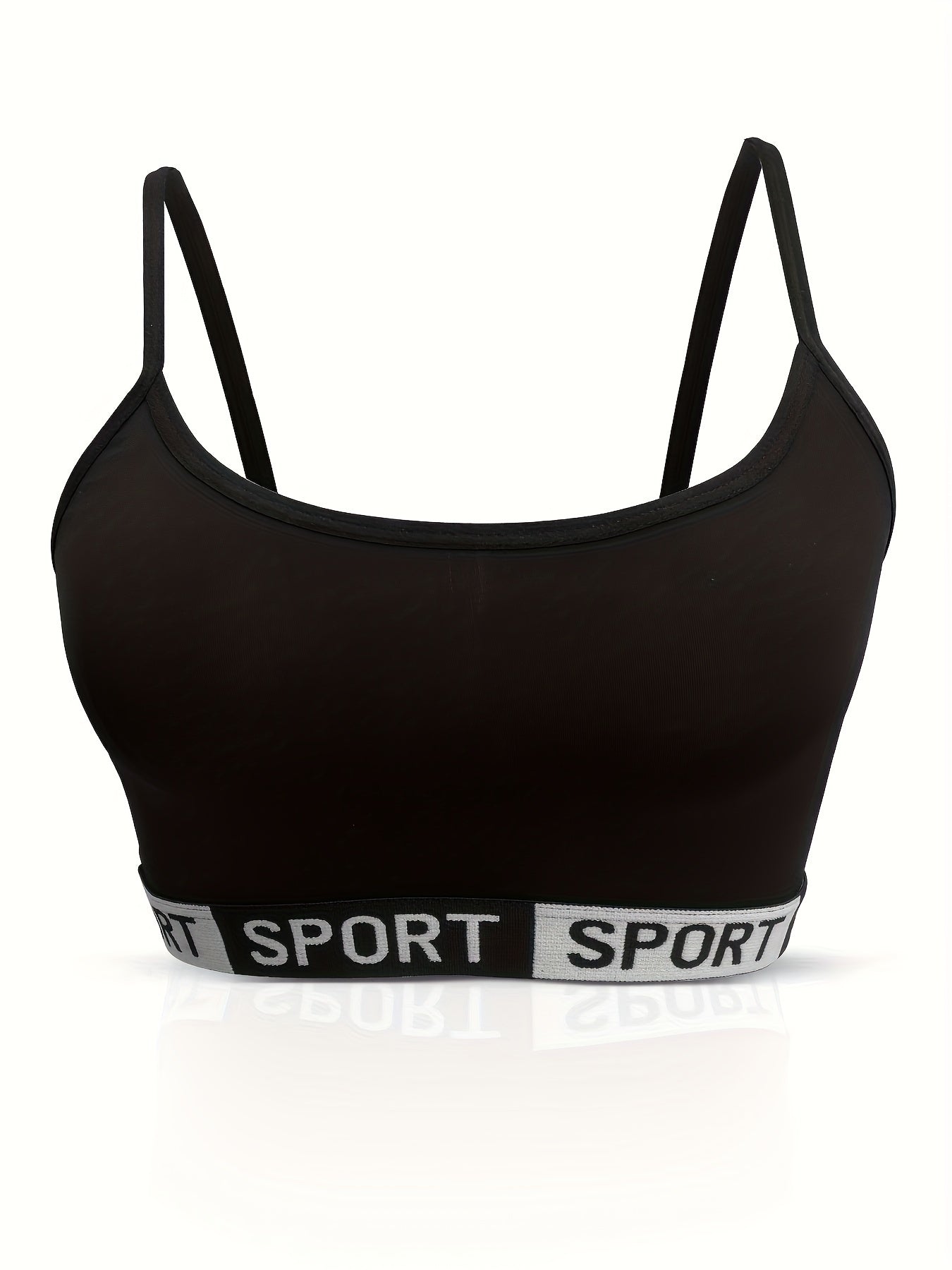 Spliced Bra Sports Fitness Yoga Running Bra