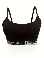 Spliced Bra Sports Fitness Yoga Running Bra