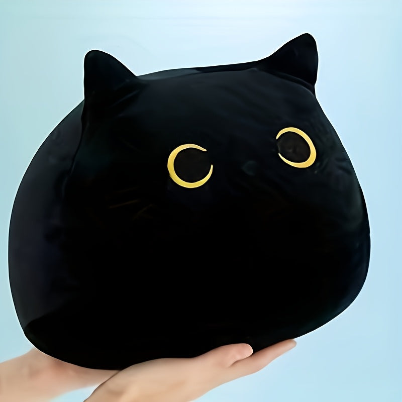 TINICOOCAT Cat Plush Toy Soft Stuffed Animal with Fluffy Ears & Expressive Face