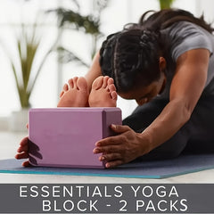 Non Slip Yoga Block for Fitness Stretching Pilates Meditation