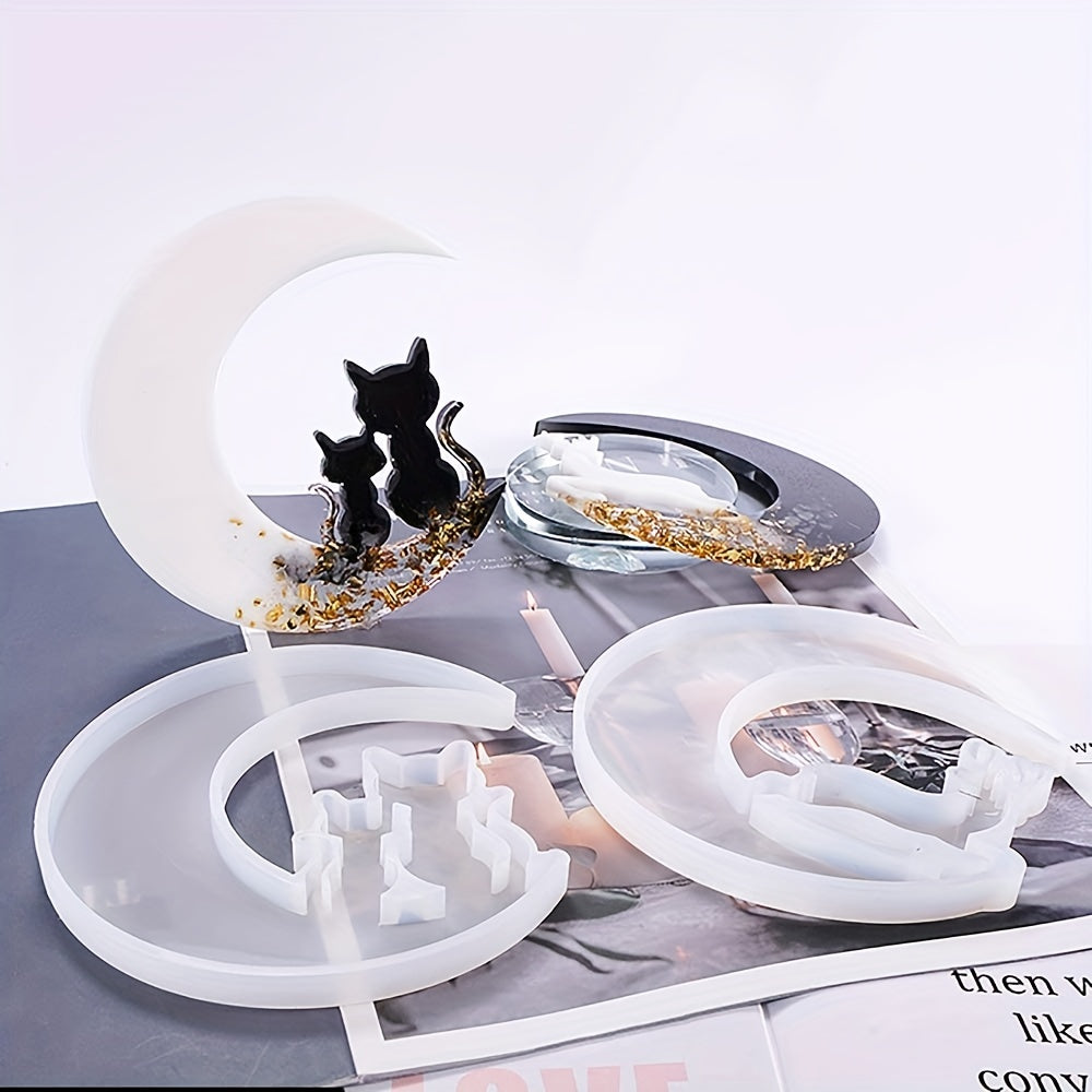 Silicone Moon Cat Fawn Angel Unicorn Molds for Resin