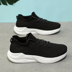 Men's Lightweight Knitted Casual Shoes for Traveling Hiking