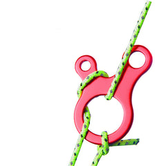 Windproof Rope Buckle for Camping and Hiking 3 Holes Anti Slip