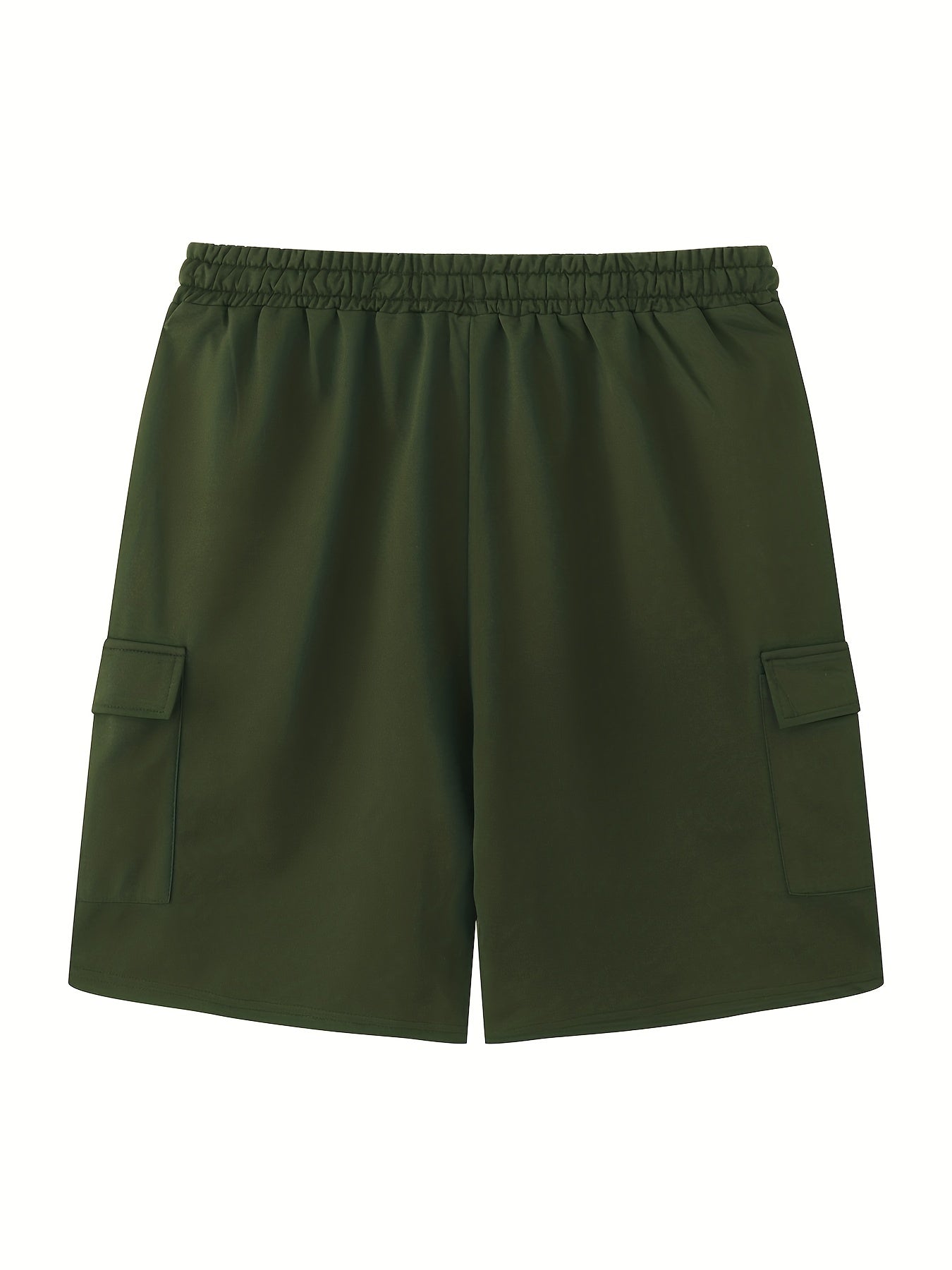 Men's Drawstring Waist Cargo Shorts for Summer Outdoor