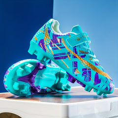 Boy's Non Slip Soccer Cleats with Spikes - Professional Outdoor Shoes