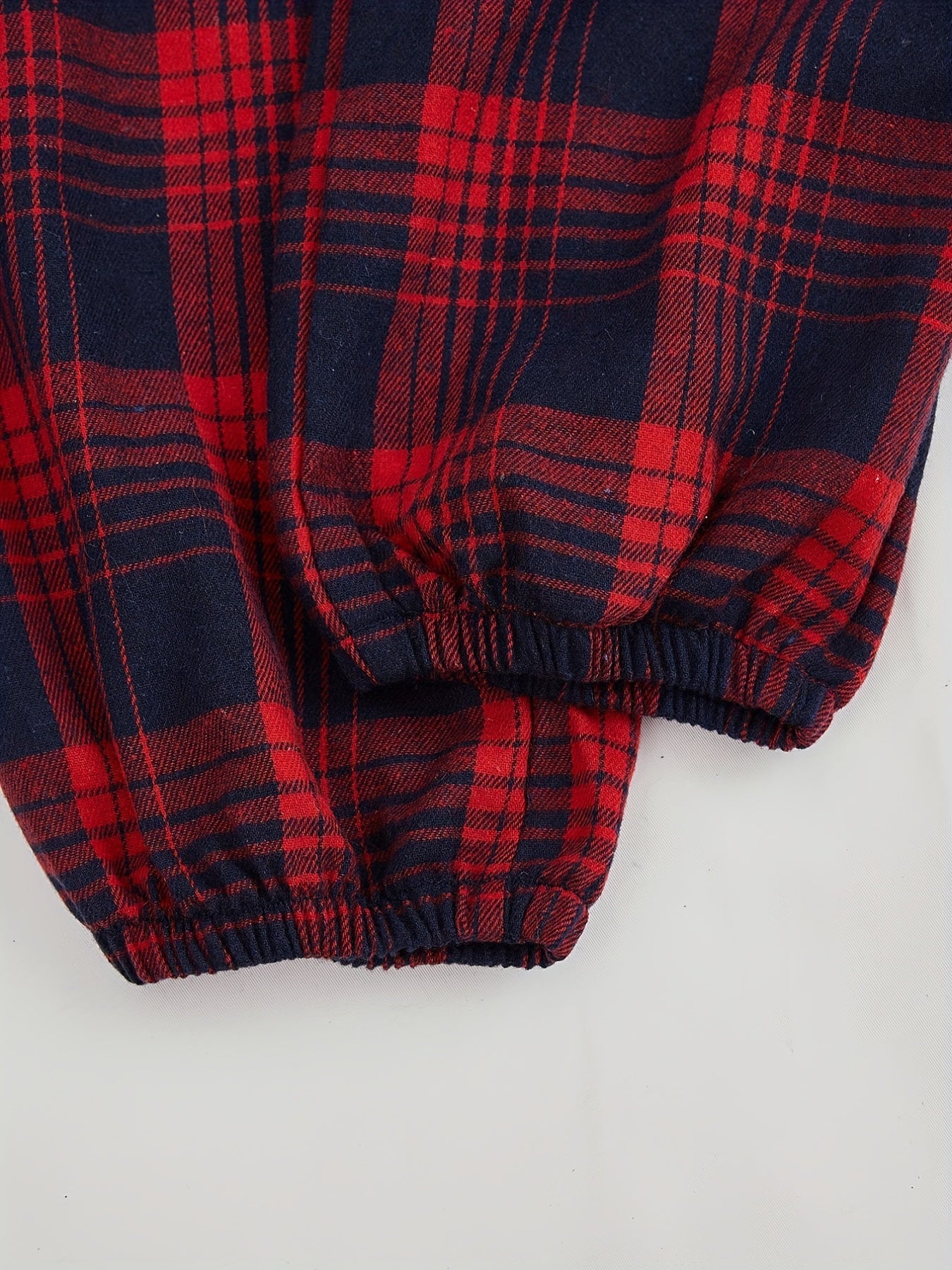 Colorblock Plaid Sleep Bottoms Lace Up Home Sleep Pants Women's Sleepwear