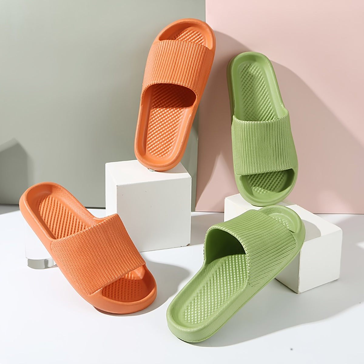 Women's Soft Sole House Slippers Comfy Home Slides Indoor Shoes