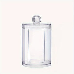 Clear Swab Holders With Lid & Dust proof Storage Jars