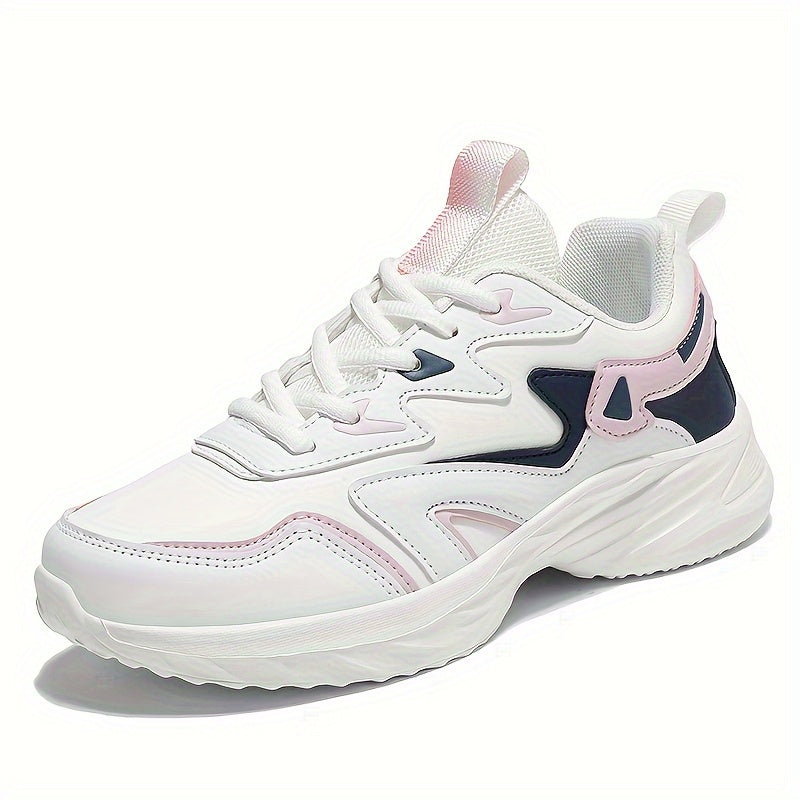 Women's Low Top Breathable Running Shoes Soft Sole Lightweight Chunky Sneakers