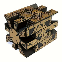 Lock Puzzle Box Detachable Cube Changeable Full Function Model Decoration