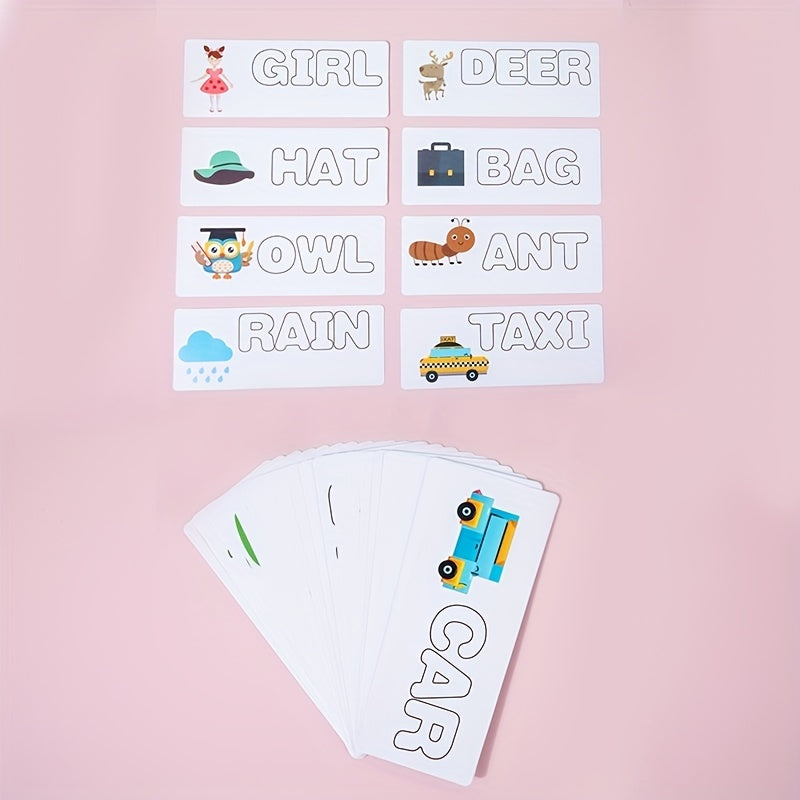 Wooden Spelling Word Game Educational Toy for Kids