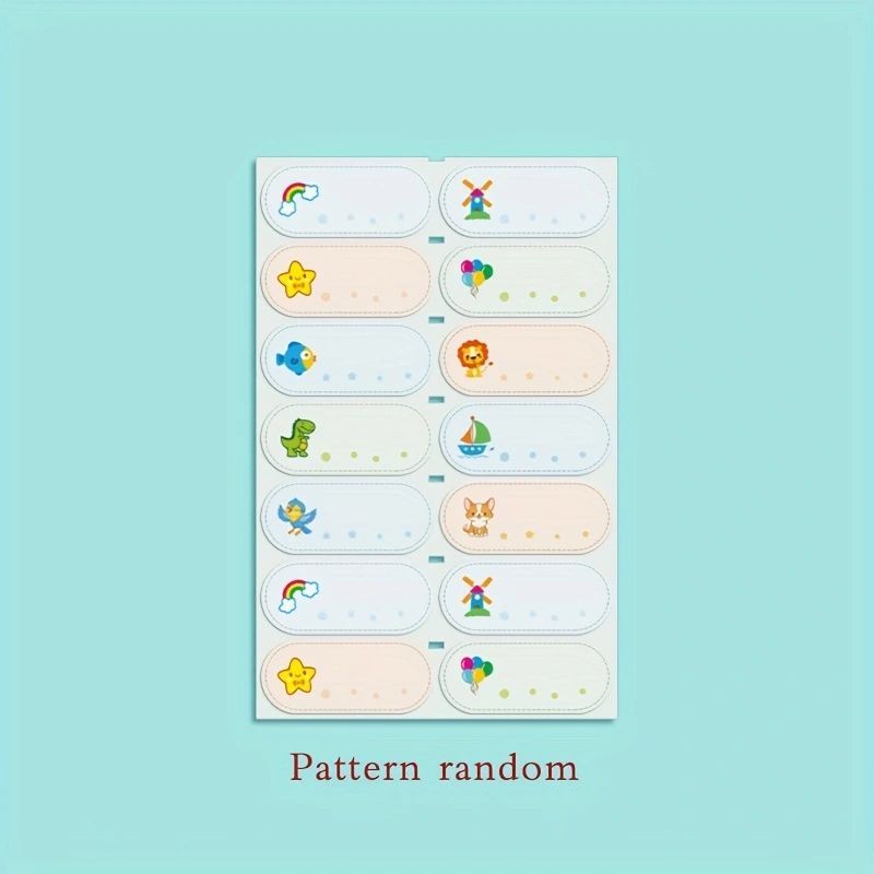 Personalized Sewable & Ironable Labels, 56pcs, for Quilts & Clothes