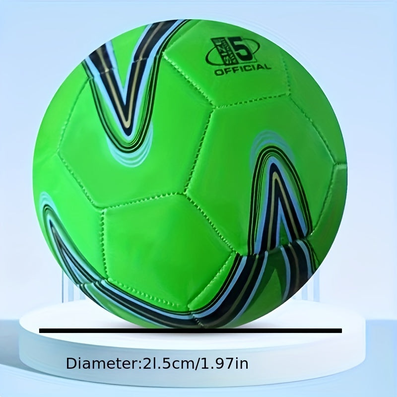 Competition and Training No 5 Football Kick Ball for Backyard, Park, Beach