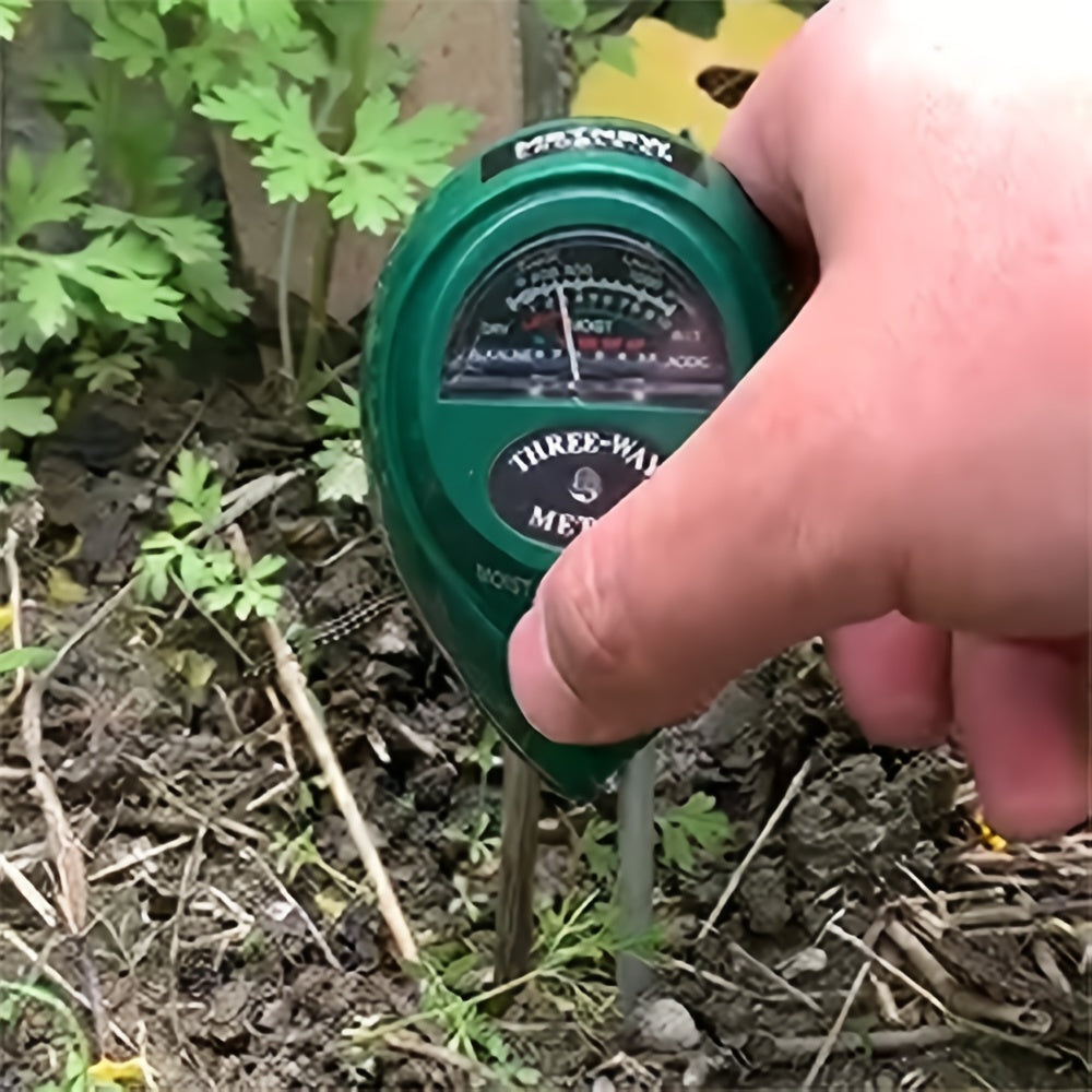 3-in-1 Soil PH Meter Moisture Light Tester Tool for Plant Care