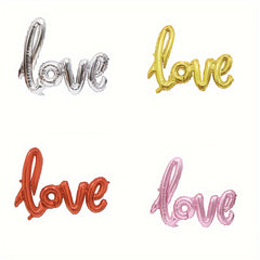Love Aluminum Film Balloons Wedding Proposal Confessions Birthday Party Decor