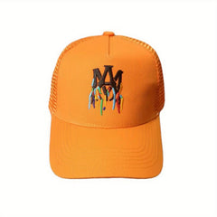 Embroidered Letter Trucker Hat Hip Hop Cap Dad Hat