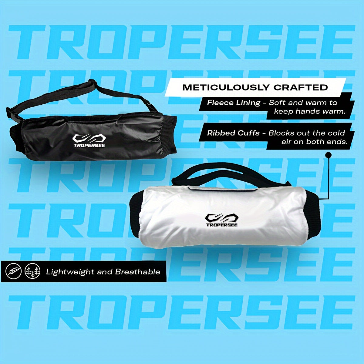 TROPERSEE Football Hand Warmer Lightweight Polyester Blend Reusable Hand Warmer