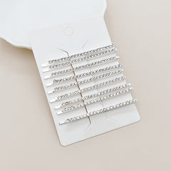 9pcs Rhinestone Bobby Pins Fairy Girl Hair Accessories