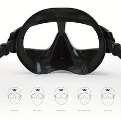 Silicone Scuba Diving Mask for Men and Women