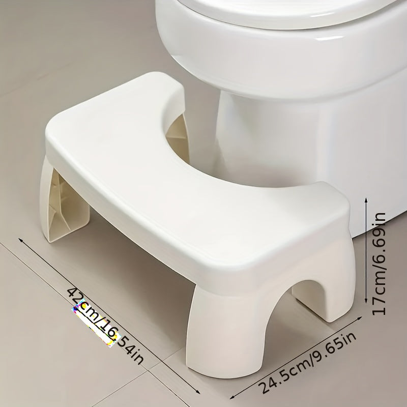 Comfortable Toilet Stool for Bathroom - Sturdy and Stylish