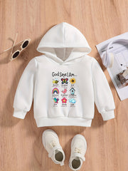 IT WAS PAPAS IDEA Baby Hooded Sweatshirt