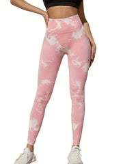 Tie Dye High Waist Yoga Leggings Fitness Pants