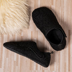 Men's Cozy Fleece Indoor Sock Slippers