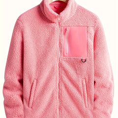 Women's Fleece Jacket Fall Winter Outdoor Sports Casual Activewear