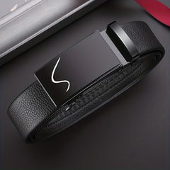 Men's PU Leather Business Belt - Formal Dress Pants - Gift for Father