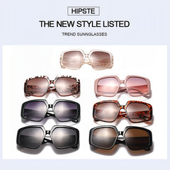 Oversized Butterfly Frame Sunglasses UV400